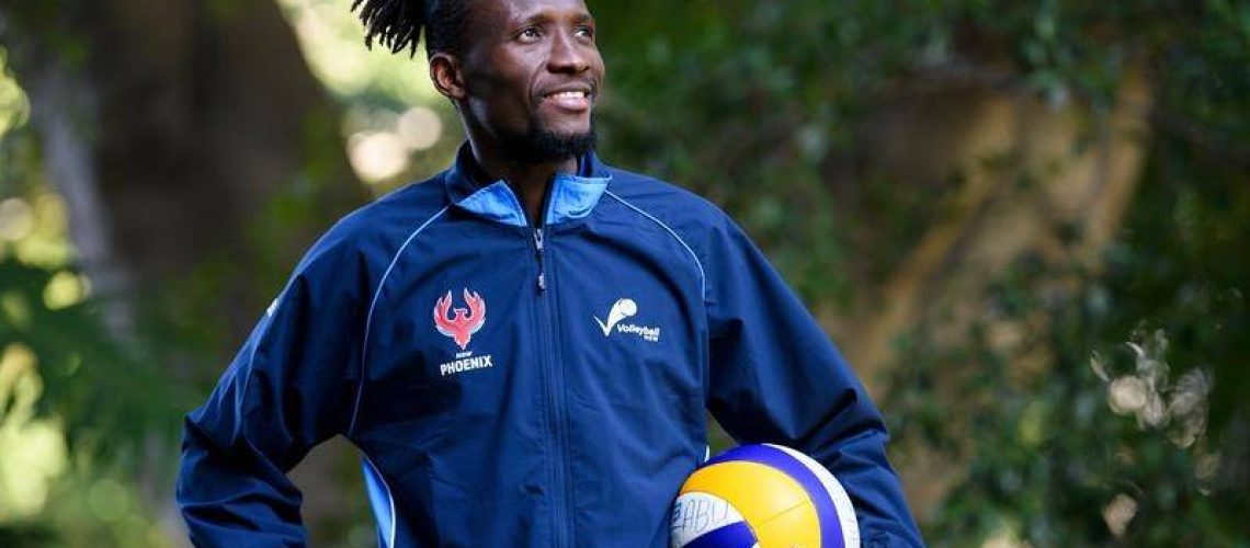 Former Sierra Leone volleyball player Abu Bakarr Kamara