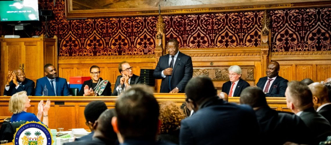 President Julius Maada Bio Addresses UK House of Lords 2