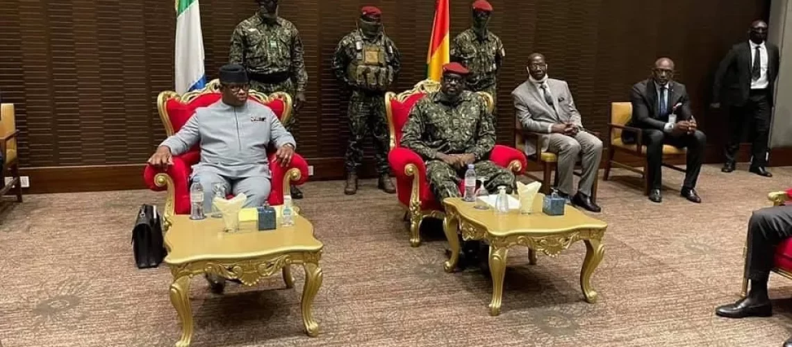 President bio and Col. Mamadi
