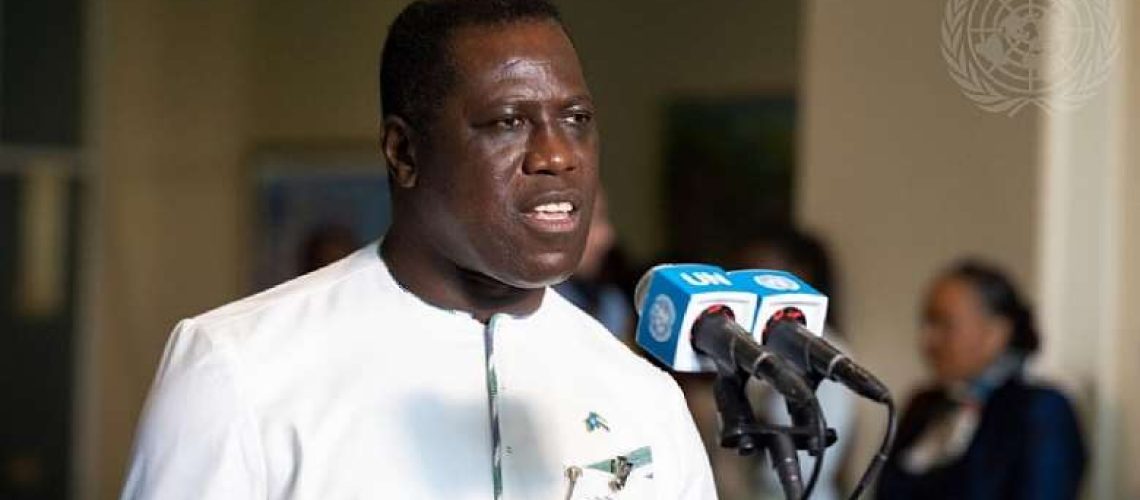 Sierra Leone's Former Minister of Foreign Affairs, David Francis