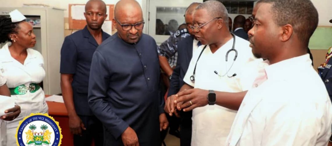 VP visits collapse site 1